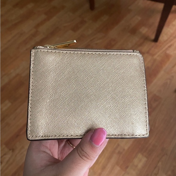 Michael Kors Metallic Gold wallet - Picture 3 of 9